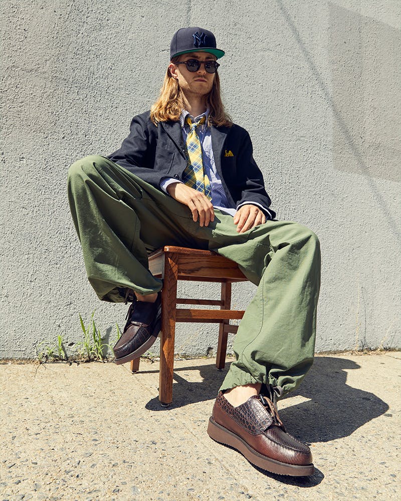 Engineered Garments x Sebago SS21 